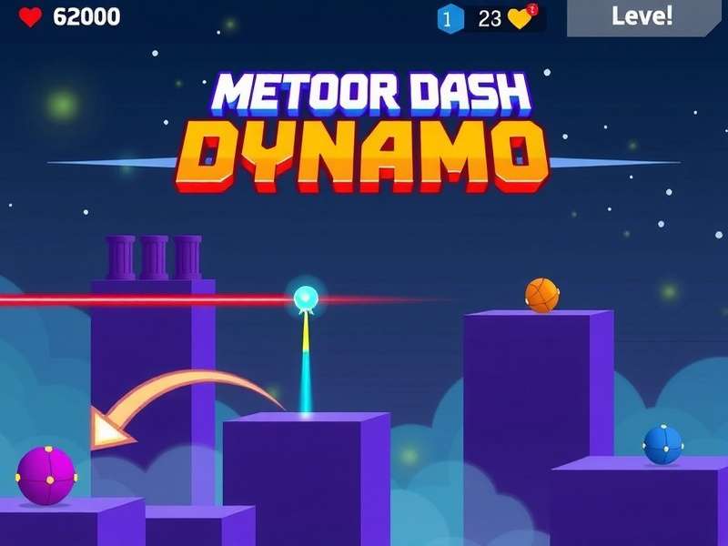 Meteor Dash Dynamo gameplay screenshot